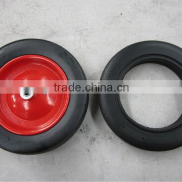 13inch solid rubber wheels for wheelbarrow