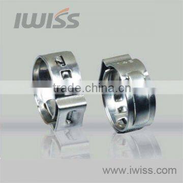 7*0.6mm(Width*Thickness) Stepless Ear Hose Clamps