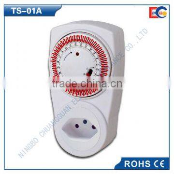 Switzerland 24 hour timer plug and socket