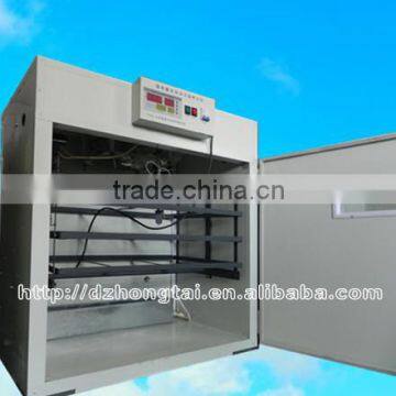 863 chicken eggs incubator/fully automatic top hot designed egg incubator/hot top incubator