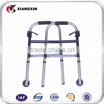 front wheel new design fixed manual moving walker with seat