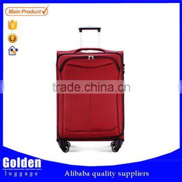 2016 eminent lightweight travelling set business cabin luggage small size trolley on wheels soft luggage bag