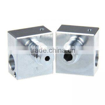 3D Printer SIS Aluminum Nozzle With Heating Block 3D Printer Powder photo-2