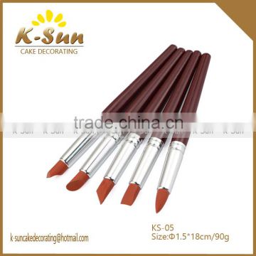 K-sun cake decoraing tools artist color shaper with wooden handel reposteria