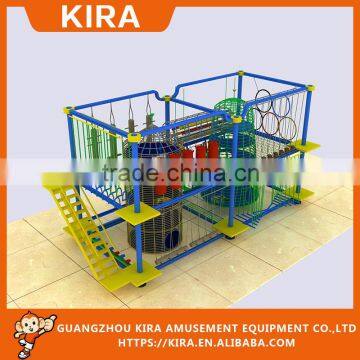 KIRA Outdoor Children Theme Park with Climbing Wall and Laddder