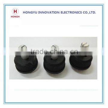 electrical DC30V rotary switch , switch with knurled shaft