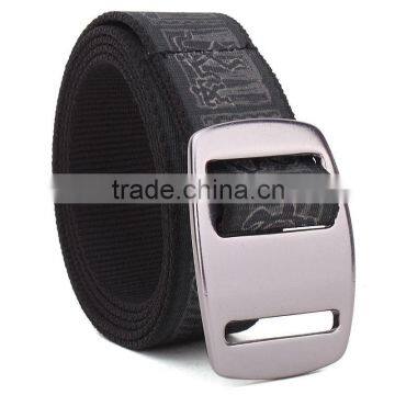 Fashion nylon webbing belt sportman nylon belt climping safety belt