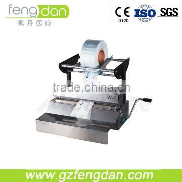 Manufactuer High Quality Dental Supply Tray Sealing machine with Bi-blade Cutting Device