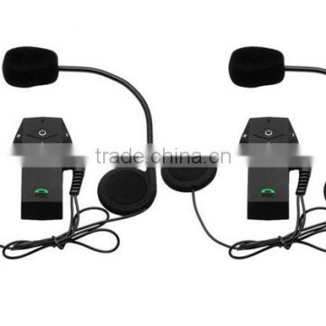 FDC NFC Tech 1KM waterproof bluetooth intercom for motorcycle headset walkie talkie