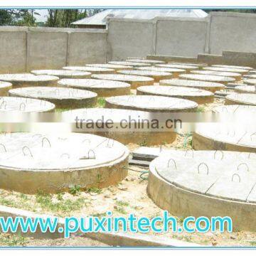 China Brand Puxin High Gas Production Family Size Wastewater Treatment Biogas Digester