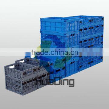 Colorful Foldable Plastic Vegetable and Fruit Storage Boxes photo-2