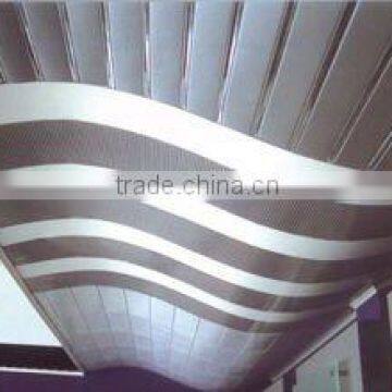 special arc ceiling tiles/decorative suspend ceiling panel