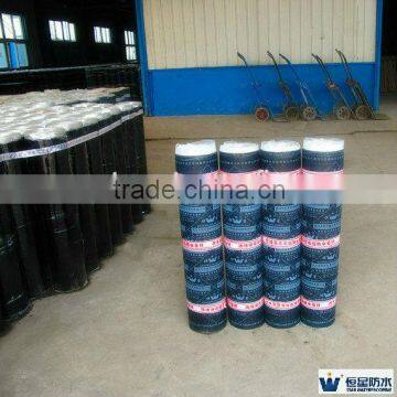 Rubber SBS modified waterproof roofing basement felt in rolls