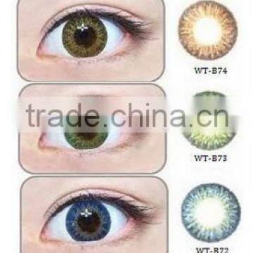 cosmetic color contact lens fda approved WT-B7 X-tra series korea geo lens