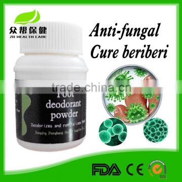 Original factory herbal natural anti-fungal foot deodorant powder effect beriberi spray accept OEM