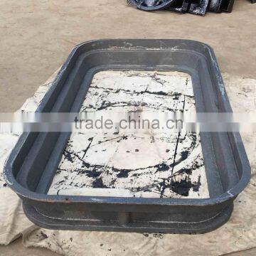 Square tank covers and frames