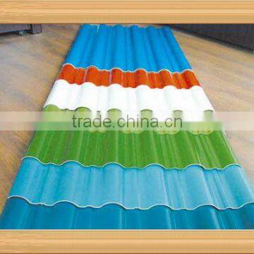 colorful corrugated roofing tiles/construction material-corrugated sheets