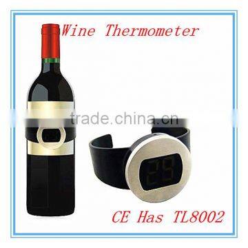 The pop European noble life style digital thermometer for wine with CE made in China TL8002