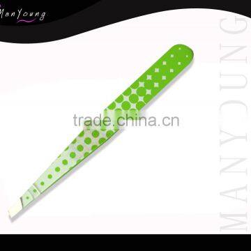 Beauty tool for girls professional eyebrow tweezers ,printing tweezers