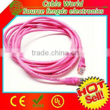 factory offer colored FTP cat6 RJ45 cable