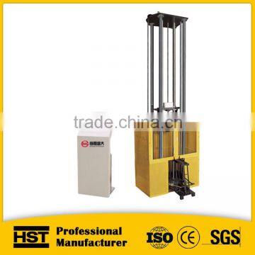 wheel double arms impact drop testing machine