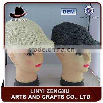 new fashion cheap straw blank wholesale 5 panel hats