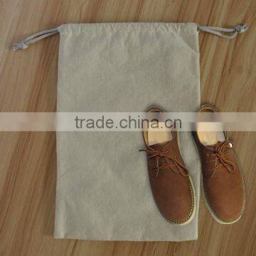 Wholesale custom cotton drawstring shoe dust bag