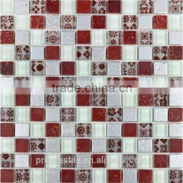 flower pattern mosaic tile for home decoration(PM230268)