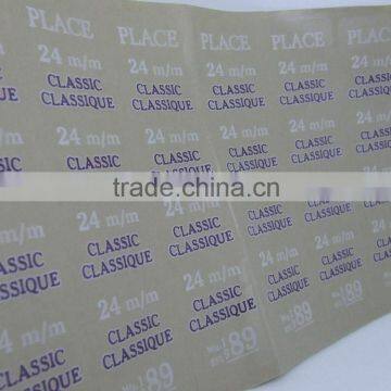 Clothing New Style Barcode Sticker