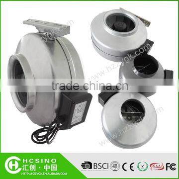 Metal Casing High Velocity Reversible AC Inline Duct Fan for Greenhouse Plant Growth