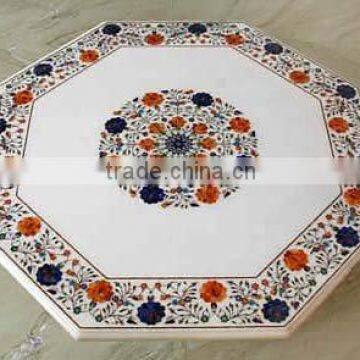 Marble Inlay Table Tops