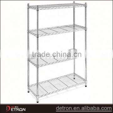 4 tier Chrome candy wire shelving