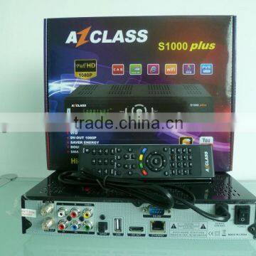 AZclass S1000 PLUS STB With Full HD 1080P + Multi CAS + VFD Display,free IKS NAGRA3 Digital Receiver photo-2