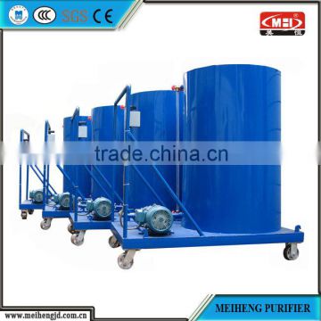 JL series Easy Operation Mini Oil Tank & Oil Filtration Trolleys flat stones