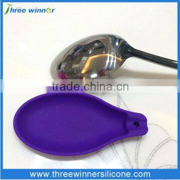 Heat resistance silicone cooking spoon holder spoon rest