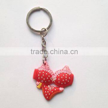 2016 Newest OME High Quality Plastic Promotional PVC Funny Printing Key Chain photo-2