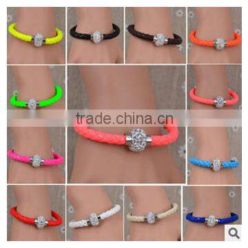 Woven fashion bracelet jewelry