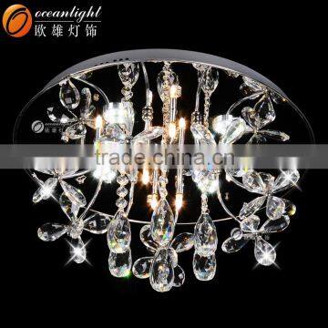 Crystal Drop Ceiling Light Modern Hanging Lamp OM66003