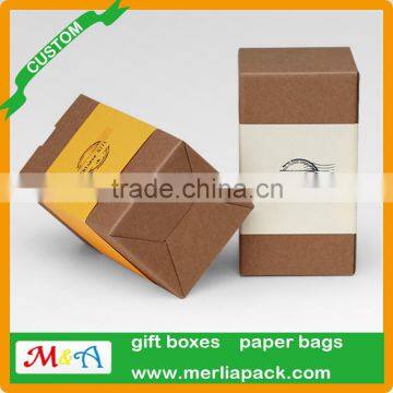 Aloe Vera Bath Soap Gift Paper Box 100% Handmade Cold Process Natural Soap Box With He Shou Wu
