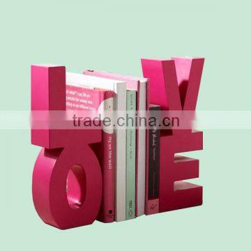 Welcomed Custom Resin Love Red Handmade Bookend