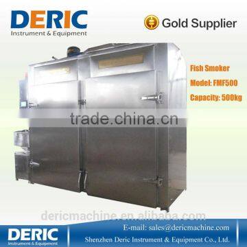 DERIC Fish Smoker with Capacity 50--1000kg/batch