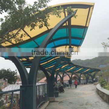 Polycarbonate Roofing Sheet for Walkway/side Walk/footpath photo-2