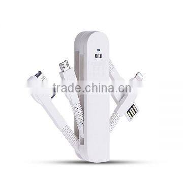 Wlecome custom Data cables for iphone Three in one data cables for Android Mobile phone data cable