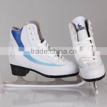 Quality wholesale pro durable ice figure skate shoes non-adjustable Ice Skate moving skate for adult