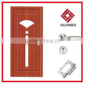 Luxury design MDF pvc plastic interior door W-87