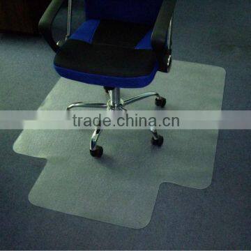 protective anti-slip polycarbonate plastic mat/chair floor mat