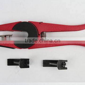 Muli-use ear tag applicator for electrical / common ear tag