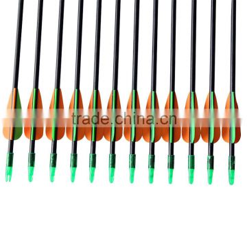 Fiberglass arrow archery hunting fiberglass arrow for recurve bow