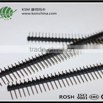 Pin header 2.54mm 1*40 straight type connector (pin length13)