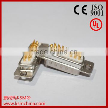 D-sub db connector for wire male 15 pin